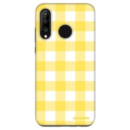 Fashion Case Huawei P30 Lite - Gride lemon