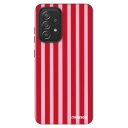 Fashion Case Samsung Galaxy A52 5G A525F - Lines red