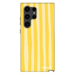 Fashion Case PowerShare pro Samsung Galaxy S24 Ultra S928B 5G - Lines lemon