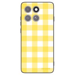 Fekete szilikon tok az alábbi mobiltelefonokra Motorola Edge 60 Pro - Gride lemon