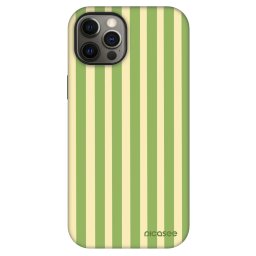 Fashion Case MagSafe Apple iPhone 12 - Lines Matcha