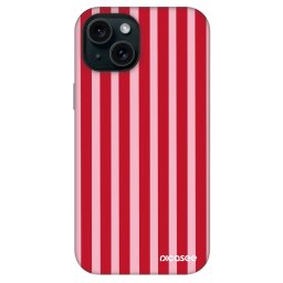 Fashion Case MagSafe Apple iPhone 13 - Lines red