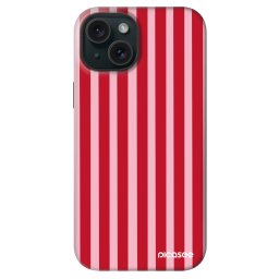 Fashion Case MagSafe Apple iPhone 14 - Lines red