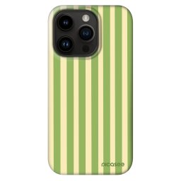Fashion Case MagSafe Apple iPhone 14 Pro - Lines Matcha