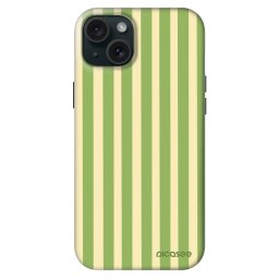 Fashion Case MagSafe Apple iPhone 15 Plus - Lines Matcha
