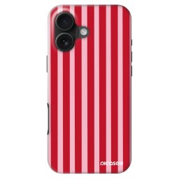 Fashion Case MagSafe Apple iPhone 16 - Lines red