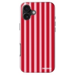 Fashion Case MagSafe Apple iPhone 16 Plus - Lines red