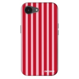 Fashion Case MagSafe Apple iPhone 16e - Lines red