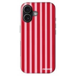 Fashion Case MagSafe Apple iPhone 17 - Lines red