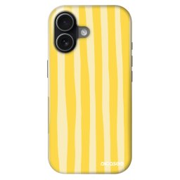 Fashion Case MagSafe Apple iPhone 17 - Lines lemon