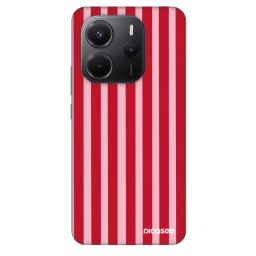 Fashion Case Xiaomi Redmi Note 14 4G - Lines red