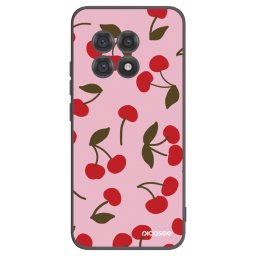 Fekete szilikon tok az alábbi mobiltelefonokra OnePlus 13R 5G - Cherry
