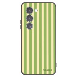 Fekete szilikon tok az alábbi mobiltelefonokra Xiaomi Redmi 15 5G - Lines Matcha