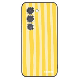 Fekete szilikon tok az alábbi mobiltelefonokra Xiaomi Redmi 15 5G - Lines lemon