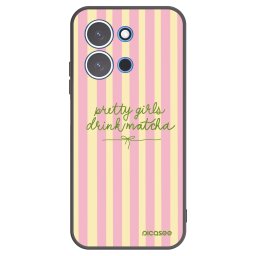 Fekete szilikon tok az alábbi mobiltelefonokra Xiaomi Redmi 15C 4G - Pretty matcha