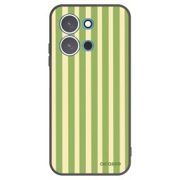 Fekete szilikon tok az alábbi mobiltelefonokra Xiaomi Redmi 15C 4G - Lines Matcha