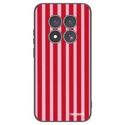Fekete szilikon tok az alábbi mobiltelefonokra Xiaomi Redmi Note 15 Pro 4G - Lines red