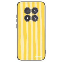 Fekete szilikon tok az alábbi mobiltelefonokra Xiaomi Redmi Note 15 Pro 4G - Lines lemon