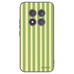Fekete szilikon tok az alábbi mobiltelefonokra Xiaomi Redmi Note 15 Pro+ - Lines Matcha