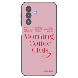 Fekete szilikon tok az alábbi mobiltelefonokra Samsung Galaxy A17 5G - Morning