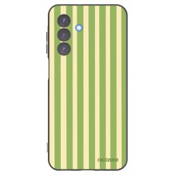 Fekete szilikon tok az alábbi mobiltelefonokra Samsung Galaxy A17 5G - Lines Matcha