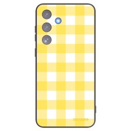 Fekete szilikon tok az alábbi mobiltelefonokra Samsung Galaxy S25 FE 5G - Gride lemon
