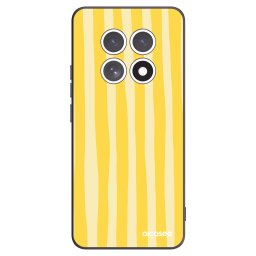 Fekete szilikon tok az alábbi mobiltelefonokra Xiaomi Redmi Note 15 4G - Lines lemon