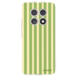 Átlátszó szilikon tok az alábbi mobiltelefonokra Xiaomi Redmi Note 15 4G - Lines Matcha