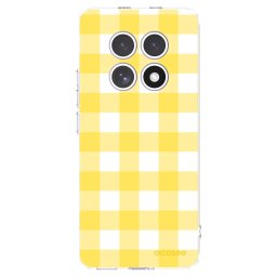 Átlátszó szilikon tok az alábbi mobiltelefonokra Xiaomi Redmi Note 15 4G - Gride lemon