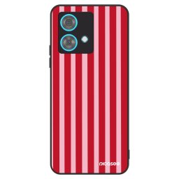 ULTIMATE CASE Motorola Edge 40 Neo - készülékre - Lines red
