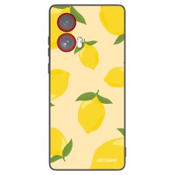 Fekete szilikon tok az alábbi mobiltelefonokra Motorola Edge 50 Fusion - Limoncella