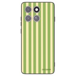 Fekete szilikon tok az alábbi mobiltelefonokra Motorola Edge 60 Fusion - Lines Matcha
