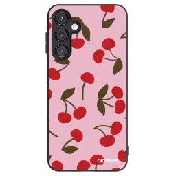 Fekete szilikon tok az alábbi mobiltelefonokra Samsung Galaxy A16 4G - Cherry