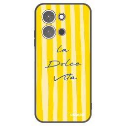 Fekete szilikon tok az alábbi mobiltelefonokra Xiaomi Redmi 15C 5G - Ladolcevita
