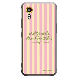Fekete szilikon tok az alábbi mobiltelefonokra Samsung Galaxy Xcover 7 - Pretty matcha