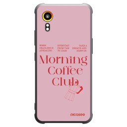 Fekete szilikon tok az alábbi mobiltelefonokra Samsung Galaxy Xcover 7 - Morning