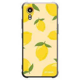 Fekete szilikon tok az alábbi mobiltelefonokra Samsung Galaxy Xcover 7 - Limoncella