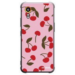 Fekete szilikon tok az alábbi mobiltelefonokra Samsung Galaxy Xcover 7 - Cherry