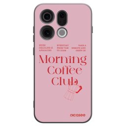 Fekete szilikon tok az alábbi mobiltelefonokra OPPO Find X9 - Morning