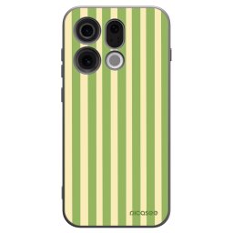 Fekete szilikon tok az alábbi mobiltelefonokra OPPO Find X9 - Lines Matcha