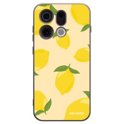 Fekete szilikon tok az alábbi mobiltelefonokra OPPO Find X9 - Limoncella