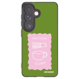 Fekete szilikon tok az alábbi mobiltelefonokra Samsung Galaxy S26 - Matcha club