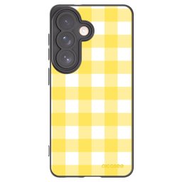 Fekete szilikon tok az alábbi mobiltelefonokra Samsung Galaxy S26 - Gride lemon