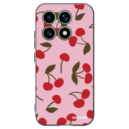 Fekete szilikon tok az alábbi mobiltelefonokra Xiaomi 17 - Cherry