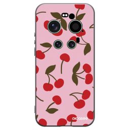 Fekete szilikon tok az alábbi mobiltelefonokra Xiaomi 17 Ultra - Cherry