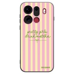 Fekete szilikon tok az alábbi mobiltelefonokra OPPO Find X9 Pro - Pretty matcha
