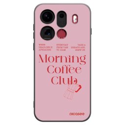 Fekete szilikon tok az alábbi mobiltelefonokra OPPO Find X9 Pro - Morning