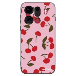 Fekete szilikon tok az alábbi mobiltelefonokra OPPO Find X9 Pro - Cherry
