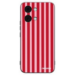 Fekete szilikon tok az alábbi mobiltelefonokra Xiaomi Poco X8 Pro Max - Lines red