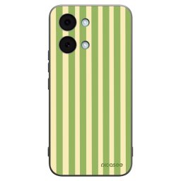 Fekete szilikon tok az alábbi mobiltelefonokra Xiaomi Poco X8 Pro Max - Lines Matcha